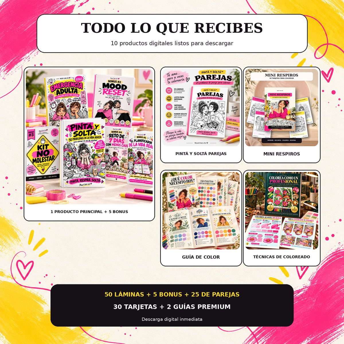 Pack Completo Pinta y Soltá™ — Toda la Colección