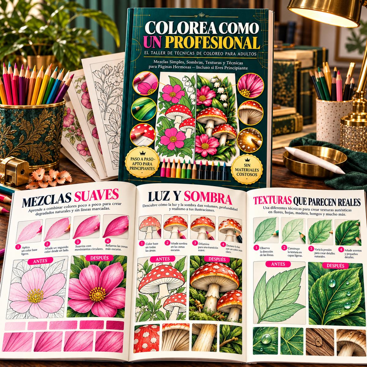 Colorea como un profesional.