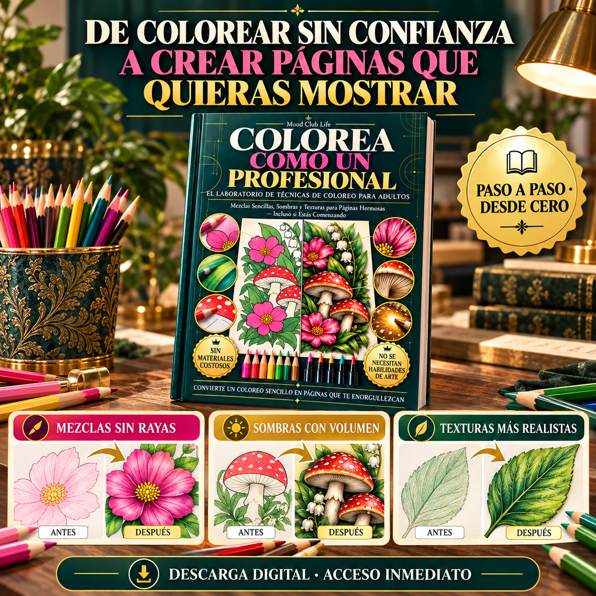 Guía Colorea como un profesional