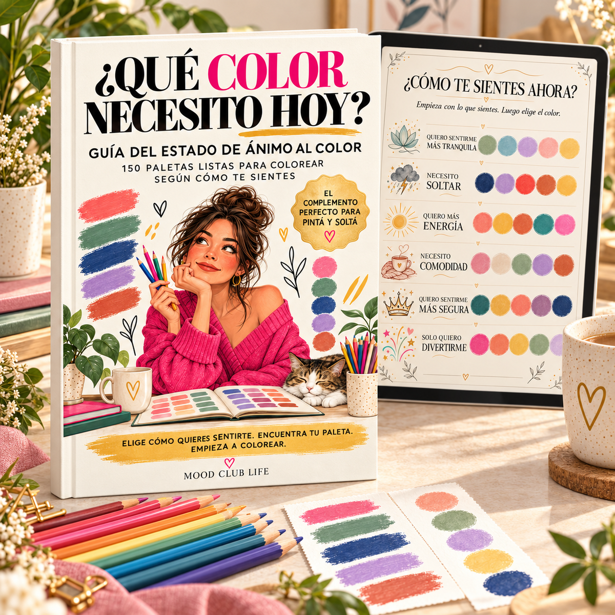 ¿Qué color necesito hoy? – Guía de emociones y color