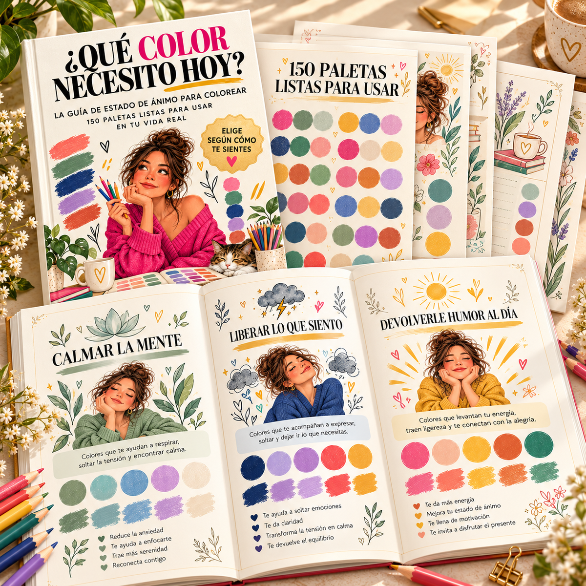 ¿Qué color necesito hoy? – Guía de emociones y color